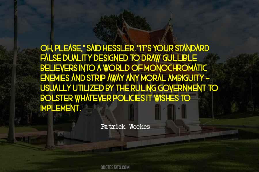 Patrick Weekes Quotes #910990