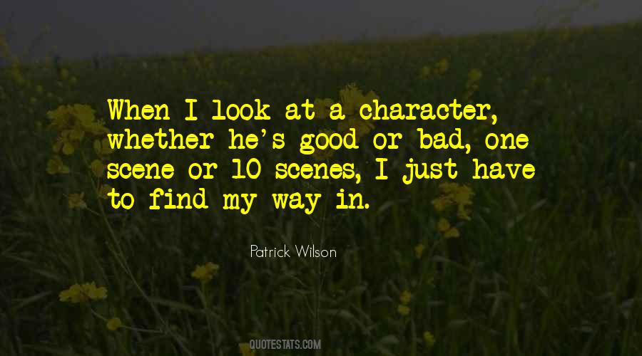 Patrick Wilson Quotes #1067748