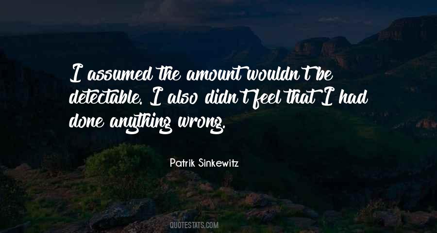 Patrik Sinkewitz Quotes #1727064