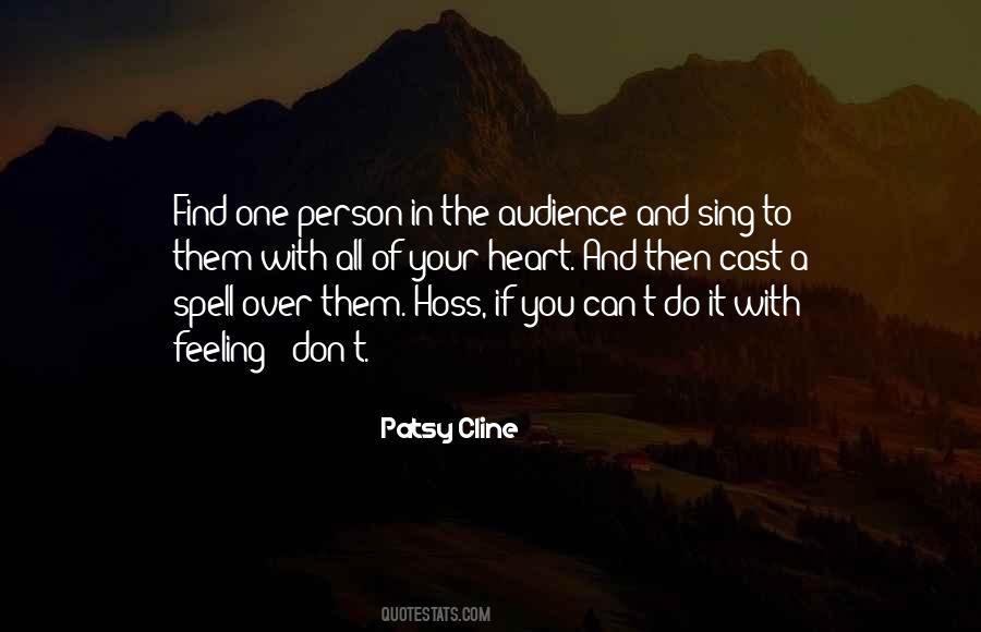 Patsy Cline Quotes #1368693