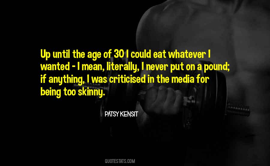 Patsy Kensit Quotes #608997