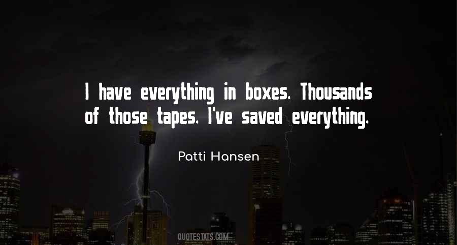 Patti Hansen Quotes #682378