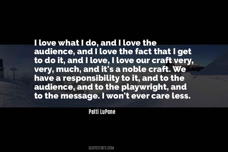Patti LuPone Quotes #1083295