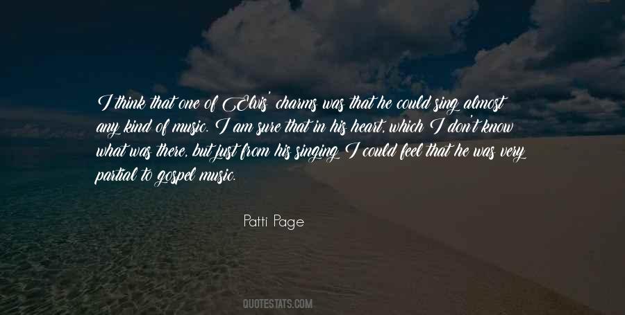 Patti Page Quotes #701920