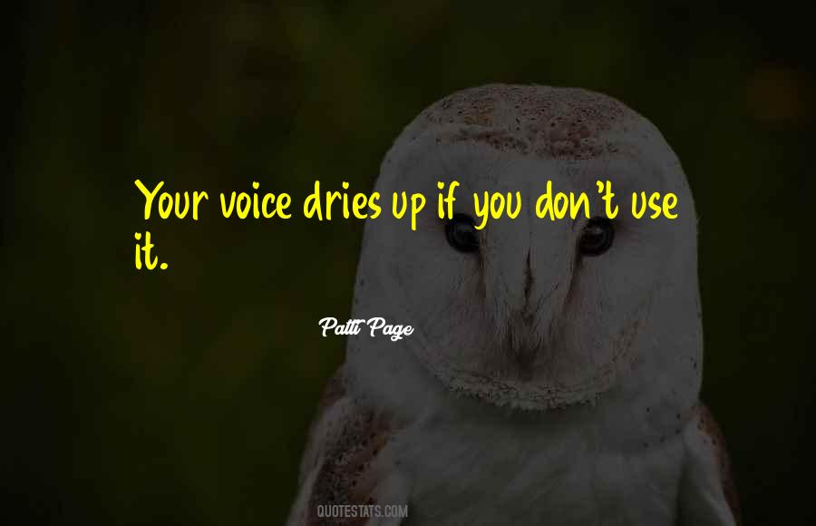 Patti Page Quotes #706961