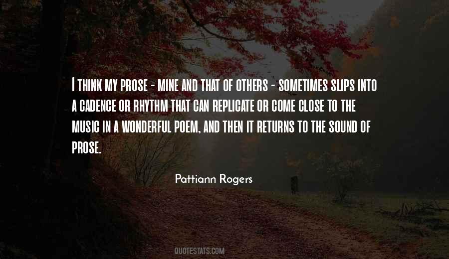 Pattiann Rogers Quotes #351114