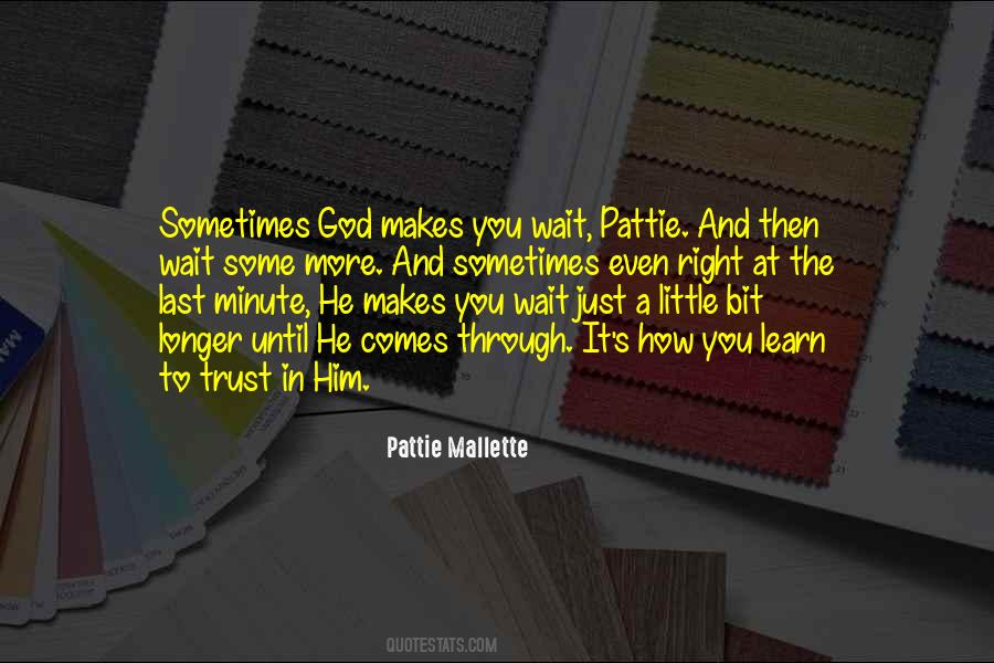 Pattie Mallette Quotes #683619