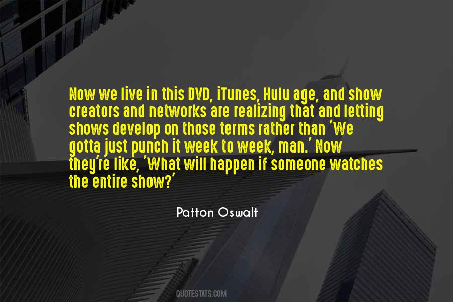 Patton Oswalt Quotes #1831810