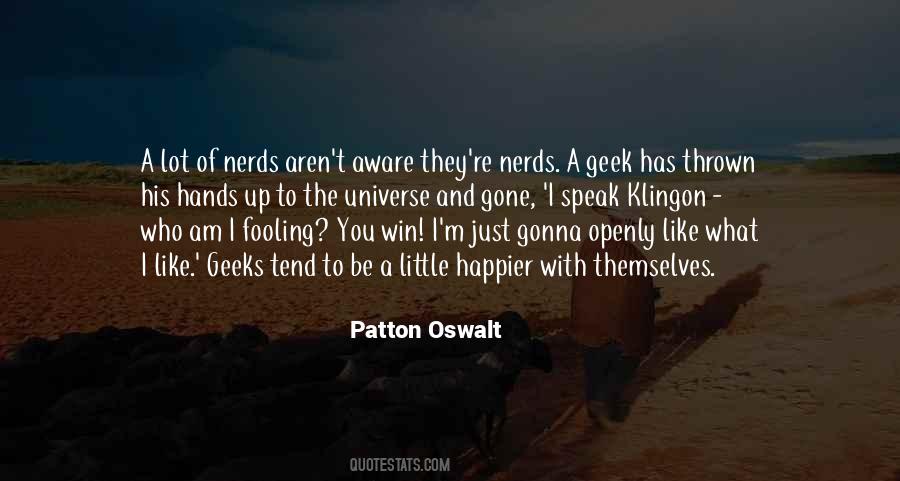 Patton Oswalt Quotes #1877005