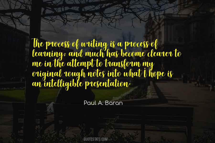 Paul A. Baran Quotes #804836