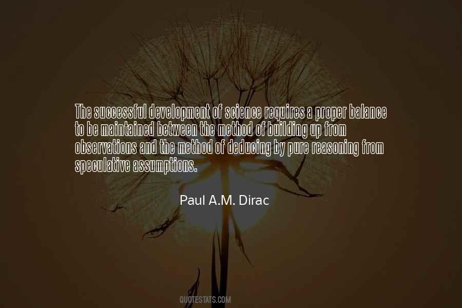Paul A.M. Dirac Quotes #1490093
