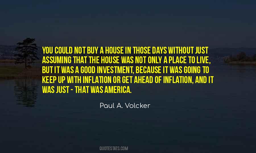 Paul A. Volcker Quotes #1692977