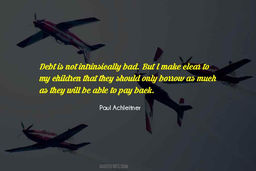 Paul Achleitner Quotes #934426