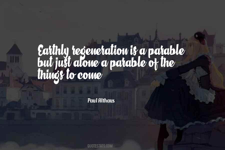 Paul Althaus Quotes #1822752