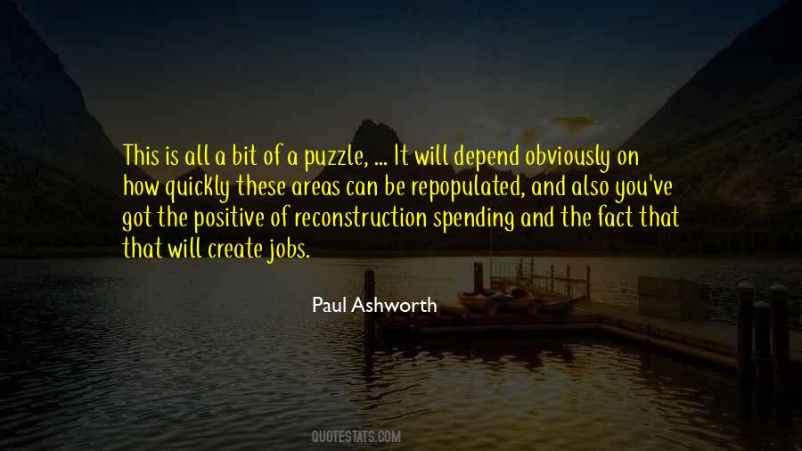 Paul Ashworth Quotes #759768