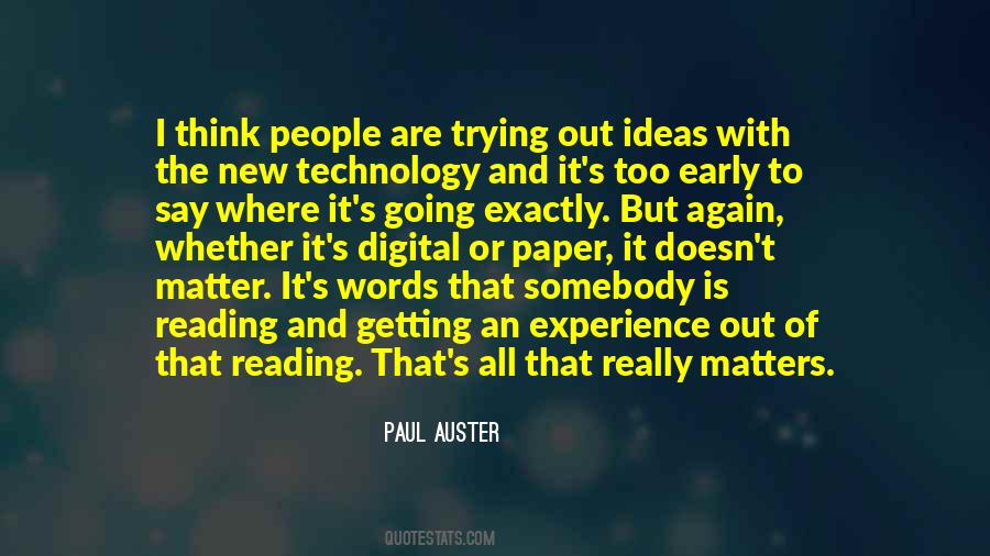 Paul Auster Quotes #1844555