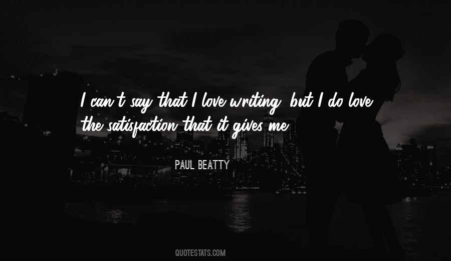 Paul Beatty Quotes #1203216