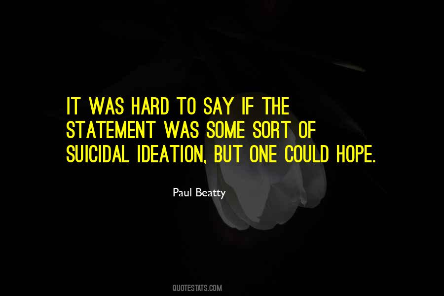 Paul Beatty Quotes #1330787