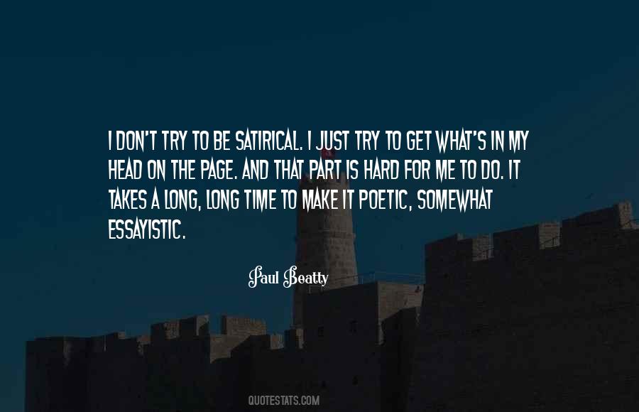 Paul Beatty Quotes #1401204