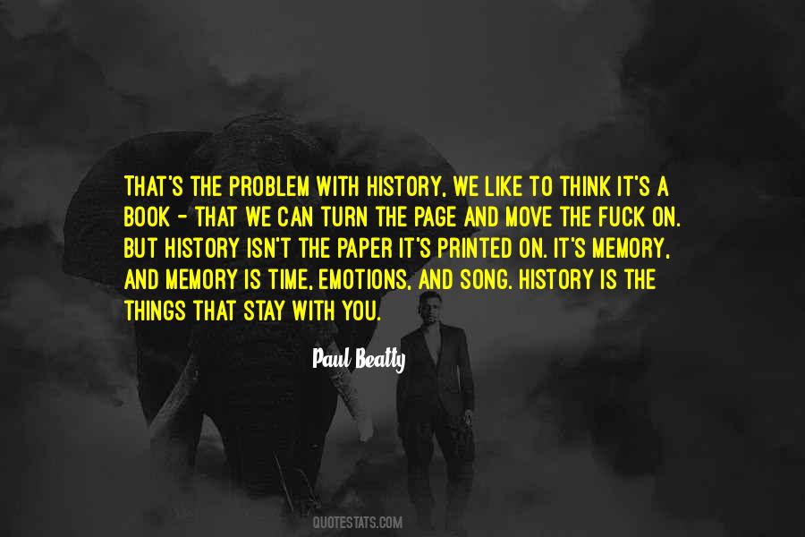 Paul Beatty Quotes #406259