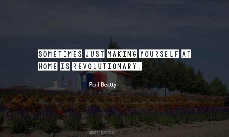 Paul Beatty Quotes #649446