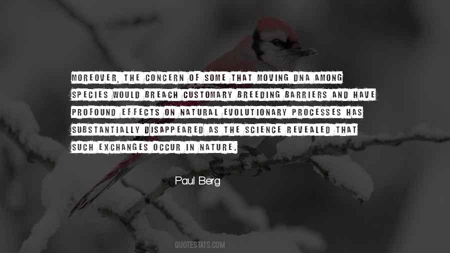 Paul Berg Quotes #24926