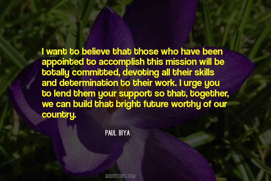 Paul Biya Quotes #947317