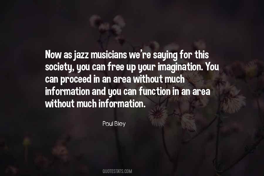 Paul Bley Quotes #778658