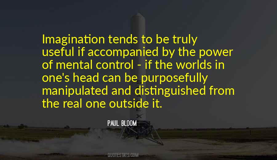 Paul Bloom Quotes #108895