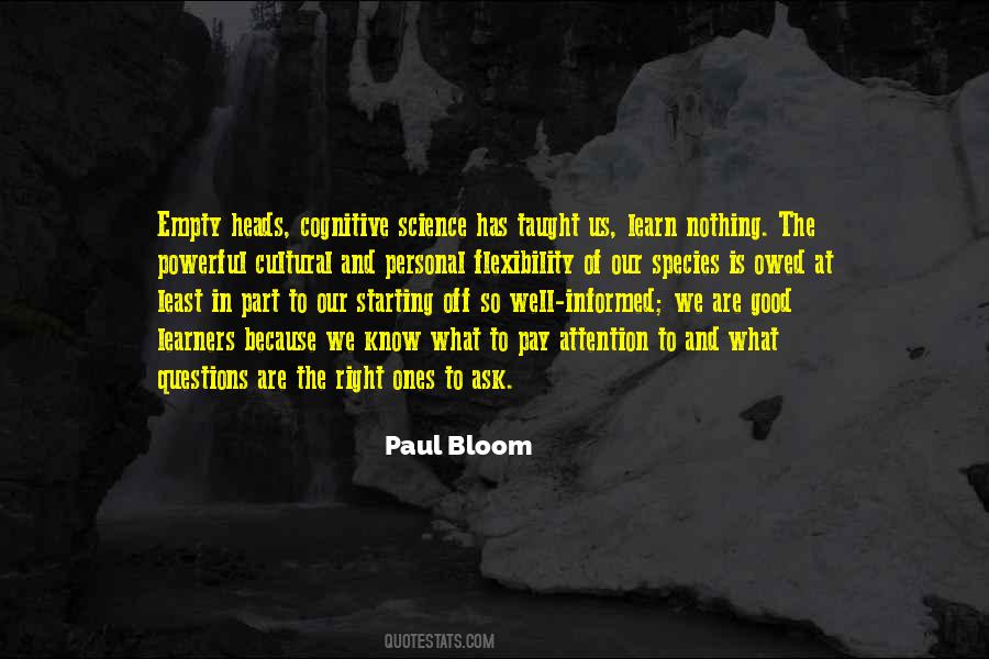 Paul Bloom Quotes #1783571