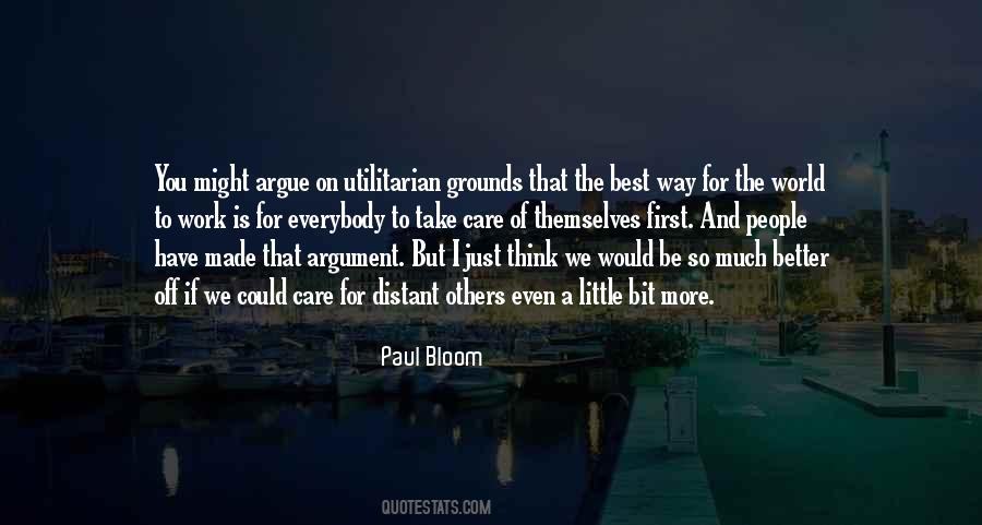 Paul Bloom Quotes #473672