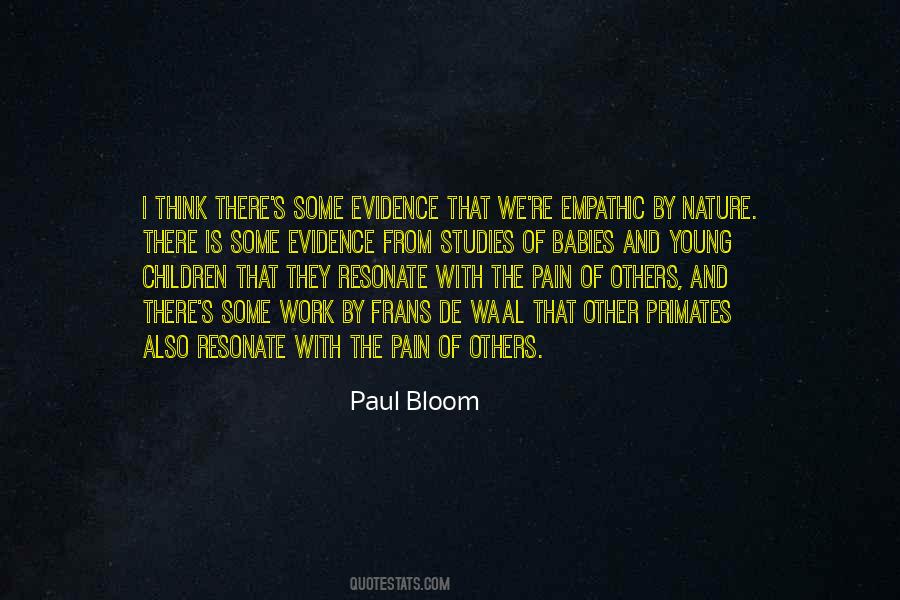 Paul Bloom Quotes #485041