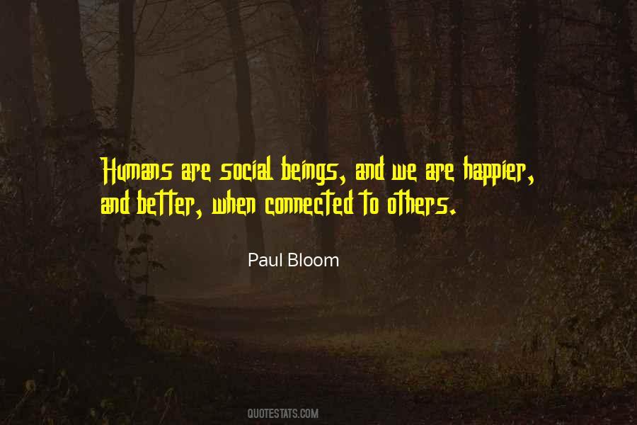 Paul Bloom Quotes #688945