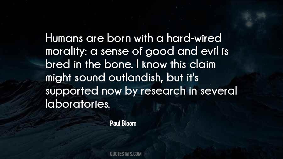 Paul Bloom Quotes #824192