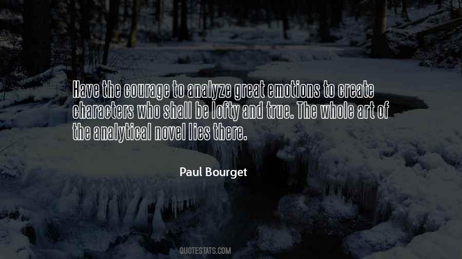 Paul Bourget Quotes #31936