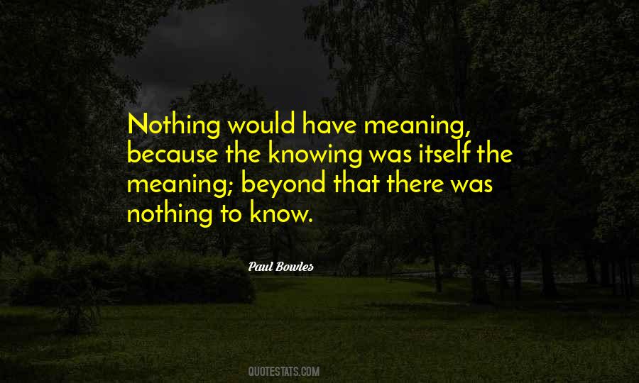 Paul Bowles Quotes #1310996