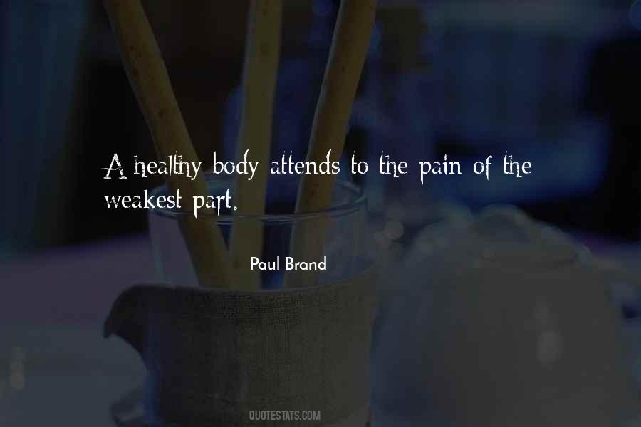 Paul Brand Quotes #490748 Paul Brand Quotes #490748