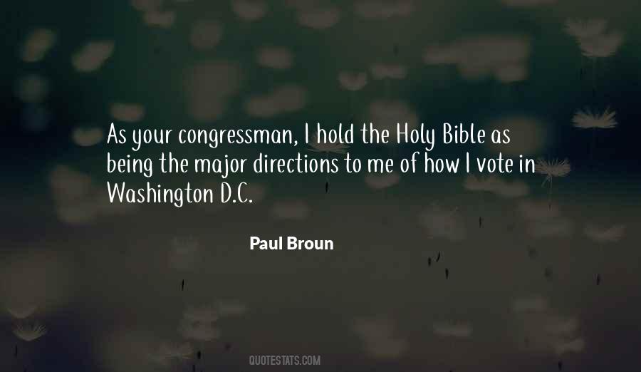 Paul Broun Quotes #561640