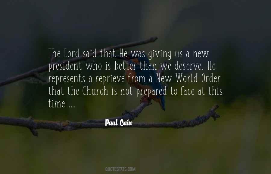 Paul Cain Quotes #1062660