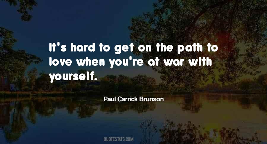 Paul Carrick Brunson Quotes #1379608
