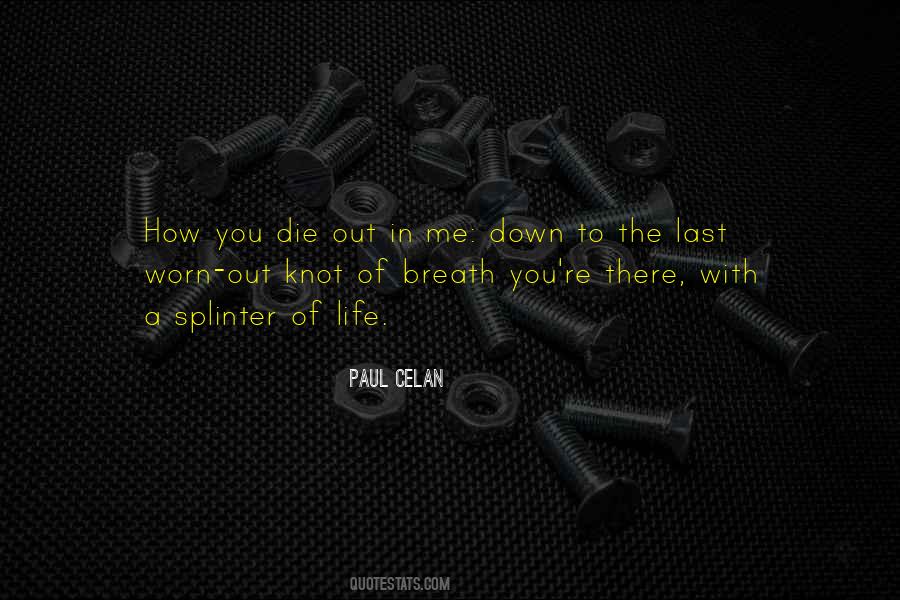 Paul Celan Quotes #1834899