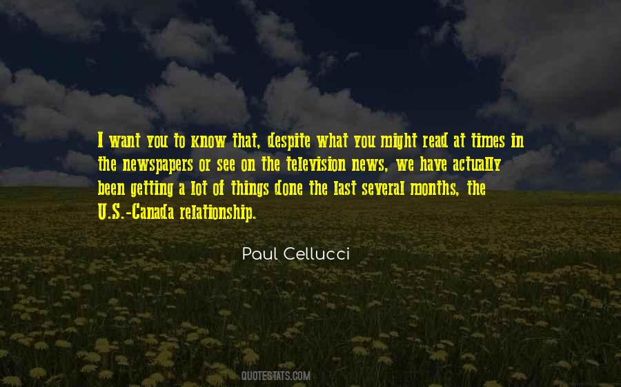 Paul Cellucci Quotes #1849180