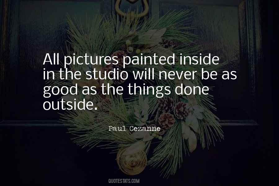 Paul Cezanne Quotes #1280428