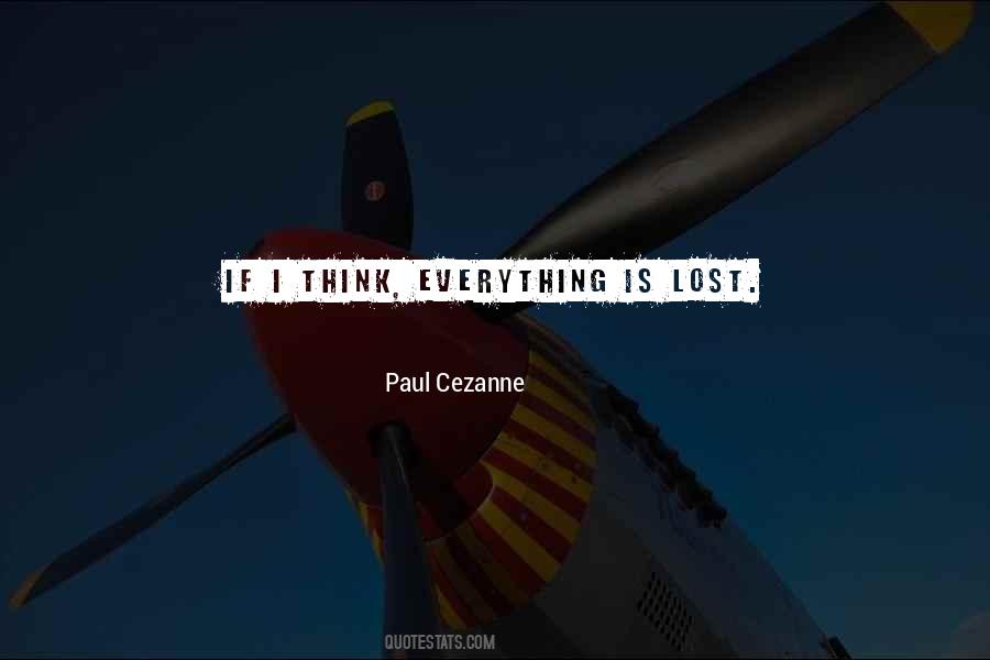 Paul Cezanne Quotes #129110