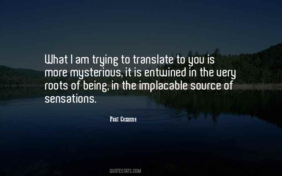 Paul Cezanne Quotes #1456744