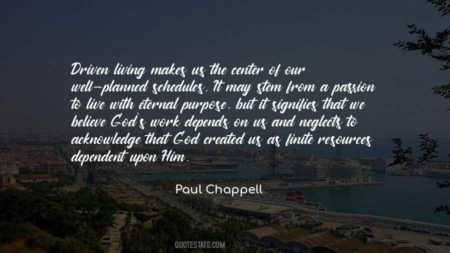 Paul Chappell Quotes #46527