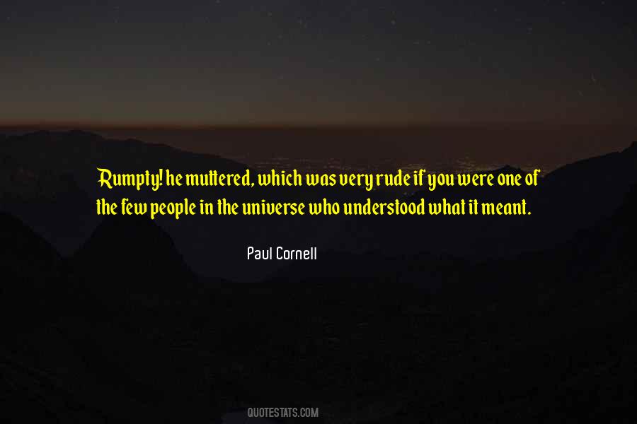 Paul Cornell Quotes #807870