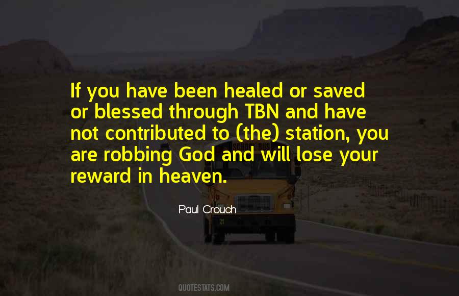 Paul Crouch Quotes #318637