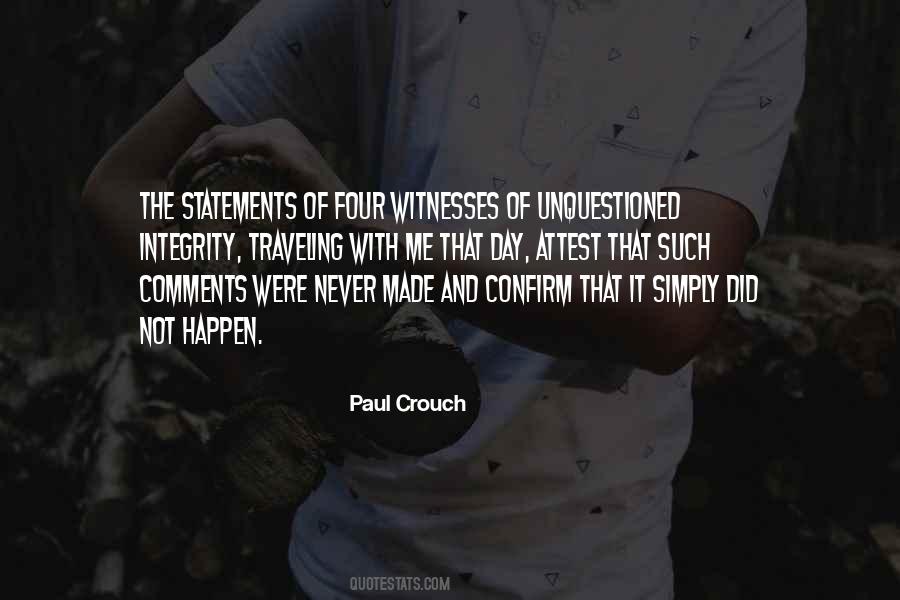 Paul Crouch Quotes #926582