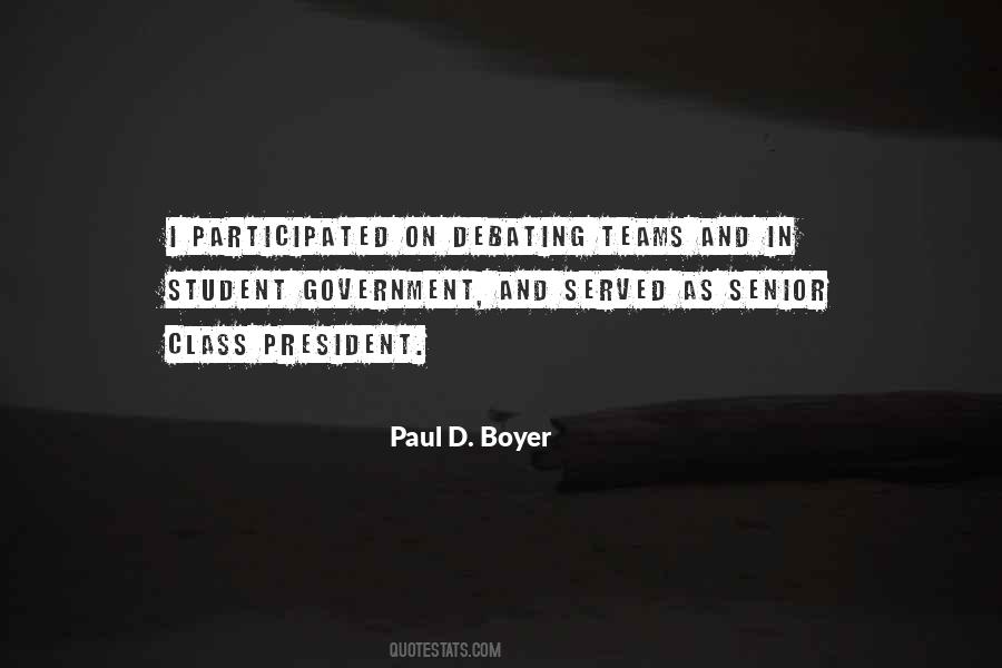 Paul D. Boyer Quotes #150992